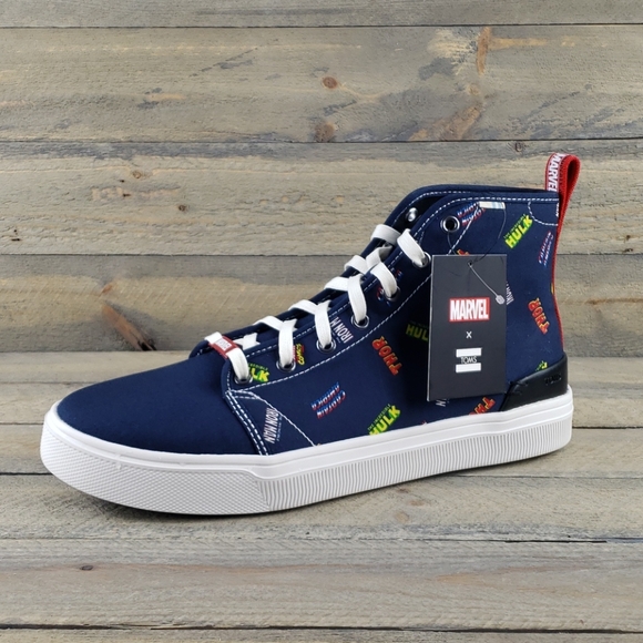 TOMS Marvel x Travel Lite High Tops Lmtd Edition - Picture 2 of 9